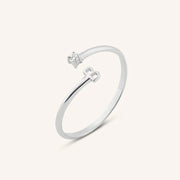 Minimalist 14K gold diamond sunburst signet ring elegant fine jewelry for women