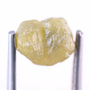 2.51 Ct Natural Yellow Rough Diamond Raw Uncut Loose Stone Custom Jewelry