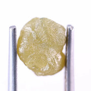 2.51 Ct Natural Yellow Rough Diamond Raw Uncut Loose Stone Custom Jewelry