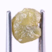 2.51 Ct Natural Yellow Rough Diamond Raw Uncut Loose Stone Custom Jewelry
