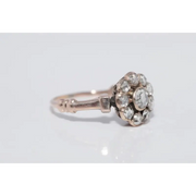 Beautiful lab grown diamond necklace featuring sparkling stones in elegant gold chain