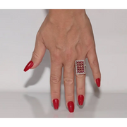 Luxury lab created gemstone with brilliant shine and flawless design for custom jewelry