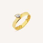 Minimalist lab grown diamond stacking ring thin elegant band for daily wear