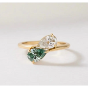 1.54 Ct MOI lab created round diamond ring, solitaire, timeless elegance, perfect engagement gift.