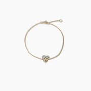 Gold tennis bracelet featuring brilliant lab grown diamond tennis bracelet stones