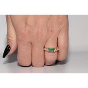 Fine lab created gemstone diamond ring with round pink center and brilliant white diamond setting