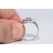 Beautiful lab grown diamond with superior brilliance and clarity for custom jewelry creations
