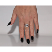 Beautiful lab grown diamond with superior brilliance and clarity for custom jewelry creations