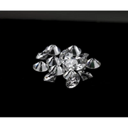 cvd diamond and simulated diamond comparison with lab made diamonds and lab diamonds vs real diamonds clarity view