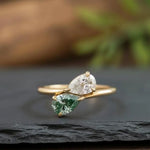 1.54 Ct MOI lab created round diamond ring, solitaire, timeless elegance, perfect engagement gift.