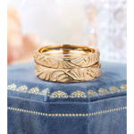 Personalized name engraved couple rings, perfect gift for romantic partners.