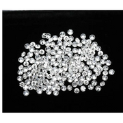 lab created diamonds and lab diamonds showing brilliance comparison in lab grown diamond close up view