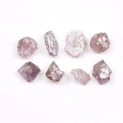 Natural Raw Rough Pink Rough Diamond Lot Uncut Earth Mined Diamond Use For Custom Jewerly 