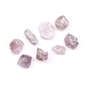 Natural Raw Rough Pink Rough Diamond Lot Uncut Earth Mined Diamond Use For Custom Jewerly 