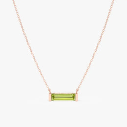 0.79 Ct Genuine Green Diamond Necklace Modern Minimalist Luxury Pendant Fine Jewelry for Women