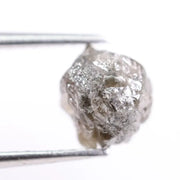 natural uncut diamond crystal with raw diamond ring appearance grey rough diamond 