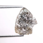 Grey Raw Rough Natural Uncut Grey Diamond Loose Raw Diamond Use For Custom Jewerly
