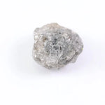 Rose cut gray diamond jewelry handmade with ethical lab grown diamond