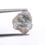 Rose cut gray diamond jewelry handmade with ethical lab grown diamond