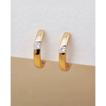 gold earrings with elegant 14k gold hoop earrings design and timeless gold hoops luxury style.
