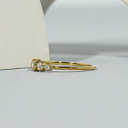 Elegant natural diamond band ring crafted for timeless style. Perfect wedding or anniversary band for everyday luxury.