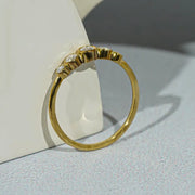 Elegant natural diamond band ring crafted for timeless style. Perfect wedding or anniversary band for everyday luxury.