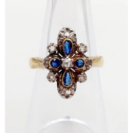 Classic antique lab grown diamond ring for modern elegance
