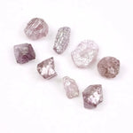 Natural Raw Rough Pink Rough Diamond Lot Uncut Earth Mined Diamond Use For Custom Jewerly 