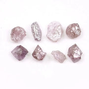 Natural Raw Rough Pink Rough Diamond Lot Uncut Earth Mined Diamond Use For Custom Jewerly 