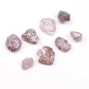 Natural Pink Colored Diamond Lot Uncut Loose Rough Raw Diamond Lot Use For Custom Jewerly