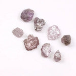Natural Pink Colored Diamond Lot Uncut Loose Rough Raw Diamond Lot Use For Custom Jewerly