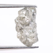 Grey Rough Raw Diamonds Uncut Natural Rough Raw Diamond Use For Jewerly 