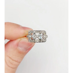 Certified lab grown diamond set in gold ring showcasing modern elegance and eco-friendly luxury design