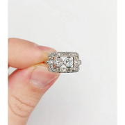 Certified lab grown diamond set in gold ring showcasing modern elegance and eco-friendly luxury design