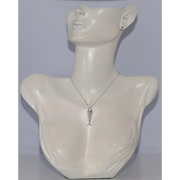 0.21 ct natural diamond pendant in gold setting elegant minimalist fine jewelry necklace
