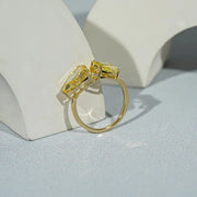 antique pearcut diamond ring with moonstone engagement ring and vintage gold ring craftsmanship