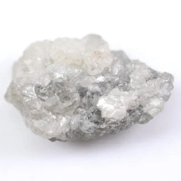 Natural gray diamond ring featuring salt and pepper inclusions and minimalist design