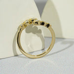Victorian vintage engagement rings with romantic antique luxury design