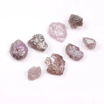 Natural Pink Colored Diamond Lot Uncut Loose Rough Raw Diamond Lot Use For Custom Jewerly