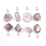 Natural Raw Rough Pink Rough Diamond Lot Uncut Earth Mined Diamond Use For Custom Jewerly 