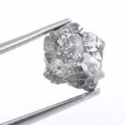 3.51 Ct Uncut natural Grey Rough raw Diamond Earth Mined Diamond Use For Jewerly 