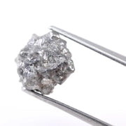3.51 Ct Uncut natural Grey Rough raw Diamond Earth Mined Diamond Use For Jewerly 