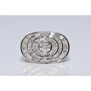 Exquisite lab grown diamond jewelry set with matching earrings necklace and ring