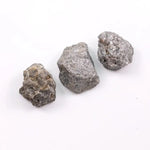 3 Pcs Grey Rough Raw Diamond Lot Loose Raw Rustic Diamond Lot Earth Mined Use For Custom Jewerly