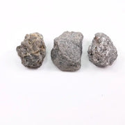 3 Pcs Grey Rough Raw Diamond Lot Loose Raw Rustic Diamond Lot Earth Mined Use For Custom Jewerly
