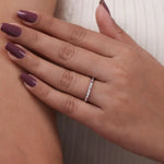 1 carat engagement ring with elegant solitaire diamond luxury look