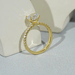 Dainty engagement rings with delicate diamond elegance and refined beauty