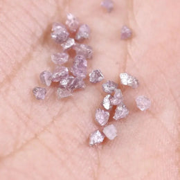 Unique Pink Colored Diamonds Lot Natural Loose Rough Diamond Lot Use For Custom Jewerly 