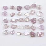 Uncut Rough Raw Diamond Lot Loose Pink Colored Diamond Lot Earth Mined Use For Jewerly 