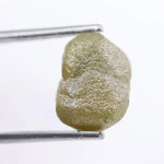 raw natural diamond crystal showing natural rough diamond texture yellow grey rough diamond 